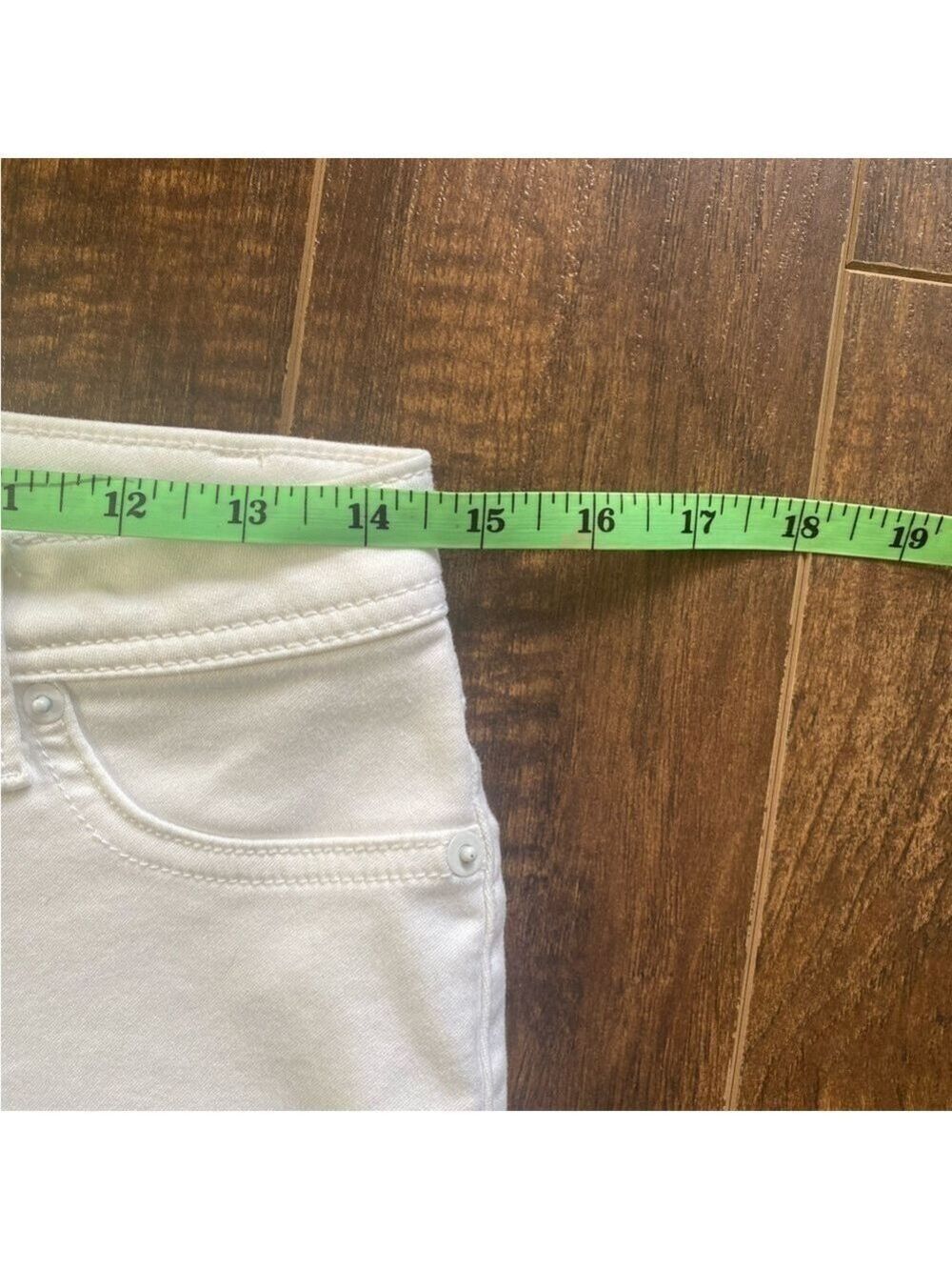 Westport 1962 White Skinny Capri Jeans Size 6 - Picture 7 of 10